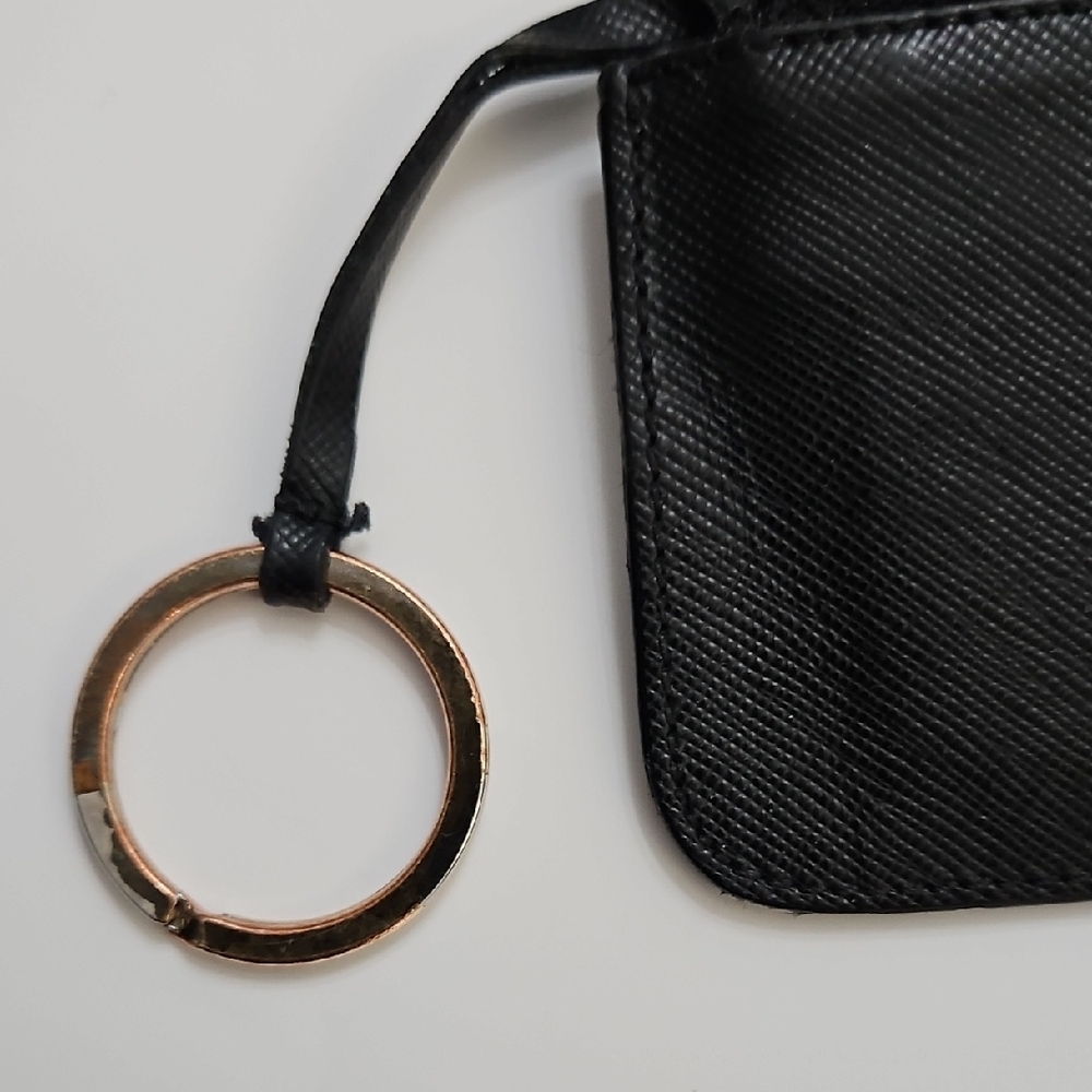 Prada Black Leather Key Pouch - Picture 5 of 16